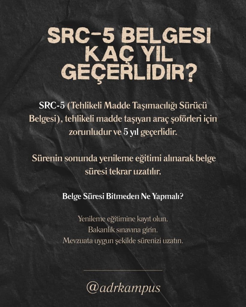 {{KÜÇÜKÇEKMECE SRC-5}} KARİYER FIRSATI