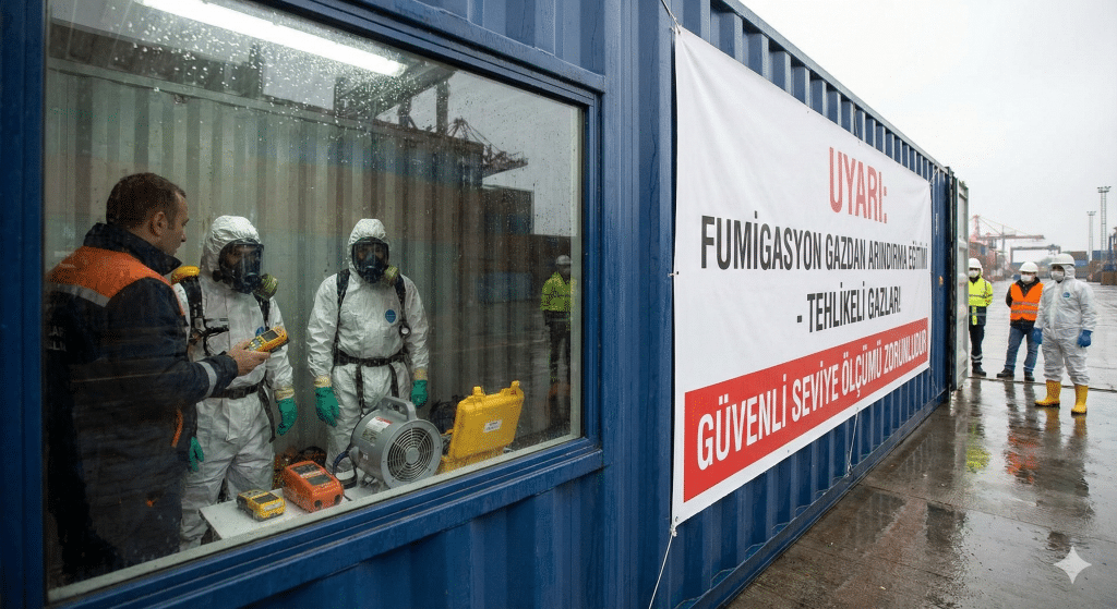 Fumigasyon Sonrası Belgelendirme: Gas Free Sertifikası