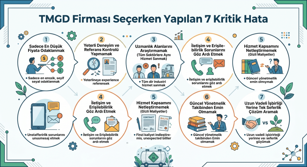 TMGD Firması Seçerken Yapılan 7 Kritik Hata