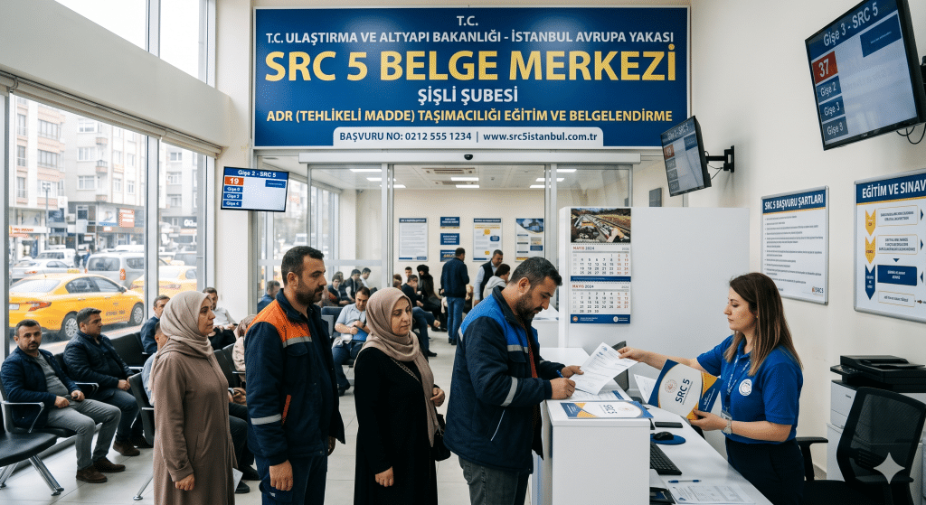 İstanbul Avrupa Yakası’nda SRC 5 Belgesi Nereden Alınır?