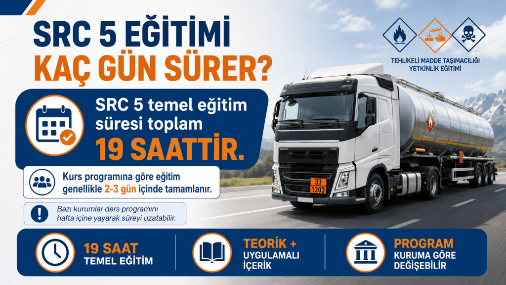 SRC 5 Eğitimi Kaç Gün Sürer?