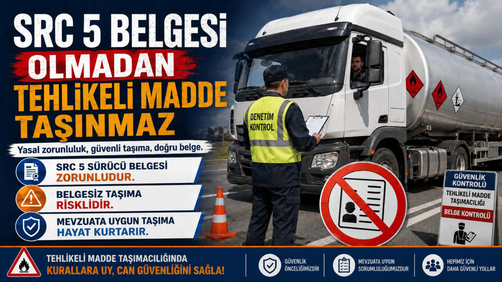 SRC 5 Olmadan Taşıma Yapmanın Riskleri
