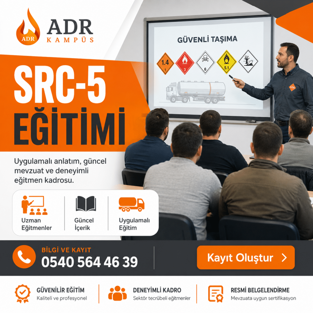 İstanbul Avrupa Yakası’nda SRC 5 Sınıf 1 Eğitimi